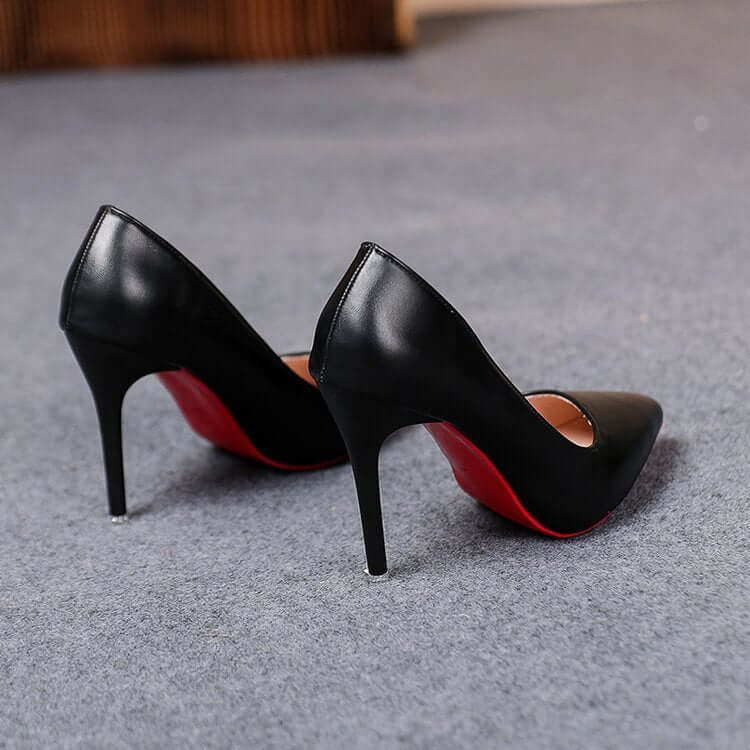 New Women's Spring European And American Pointed Toe Shallow Mouth Stiletto Heel Fashion Shoes