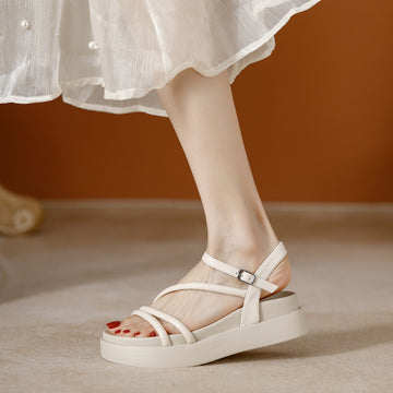 Fairy Style Fashion Leisure Platform Elevator Wild Roman Shoes